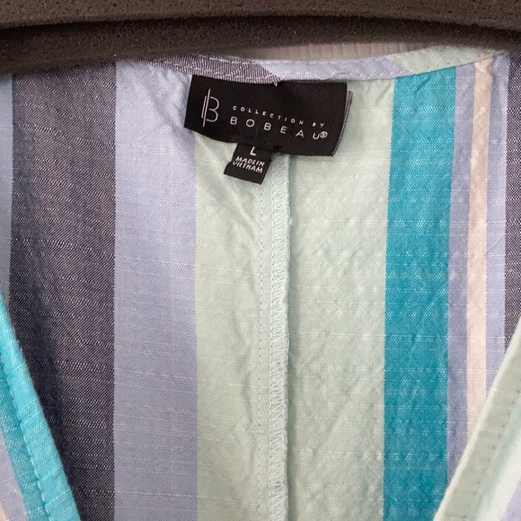 EUC spring/summer wrap dress Bobeau - Picture 3 of 4